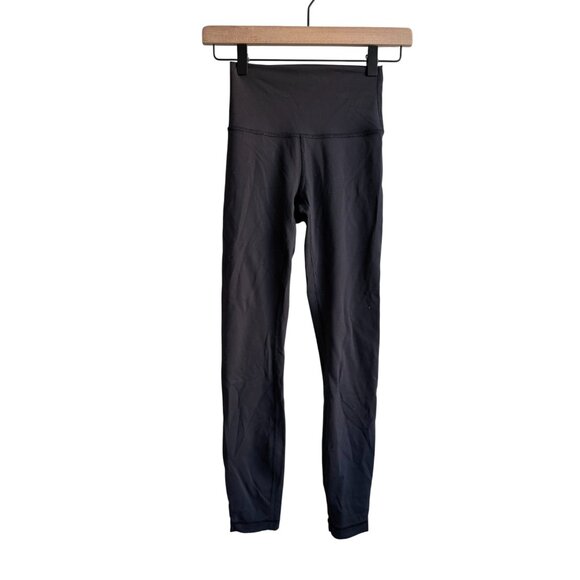 Like New, Lululemon Wunder Train Leggings 23" Inseam Size 2 High Waisted - Picture 5 of 9